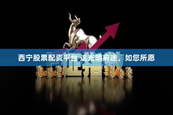 西宁股票配资平台 这光明前途，如您所愿